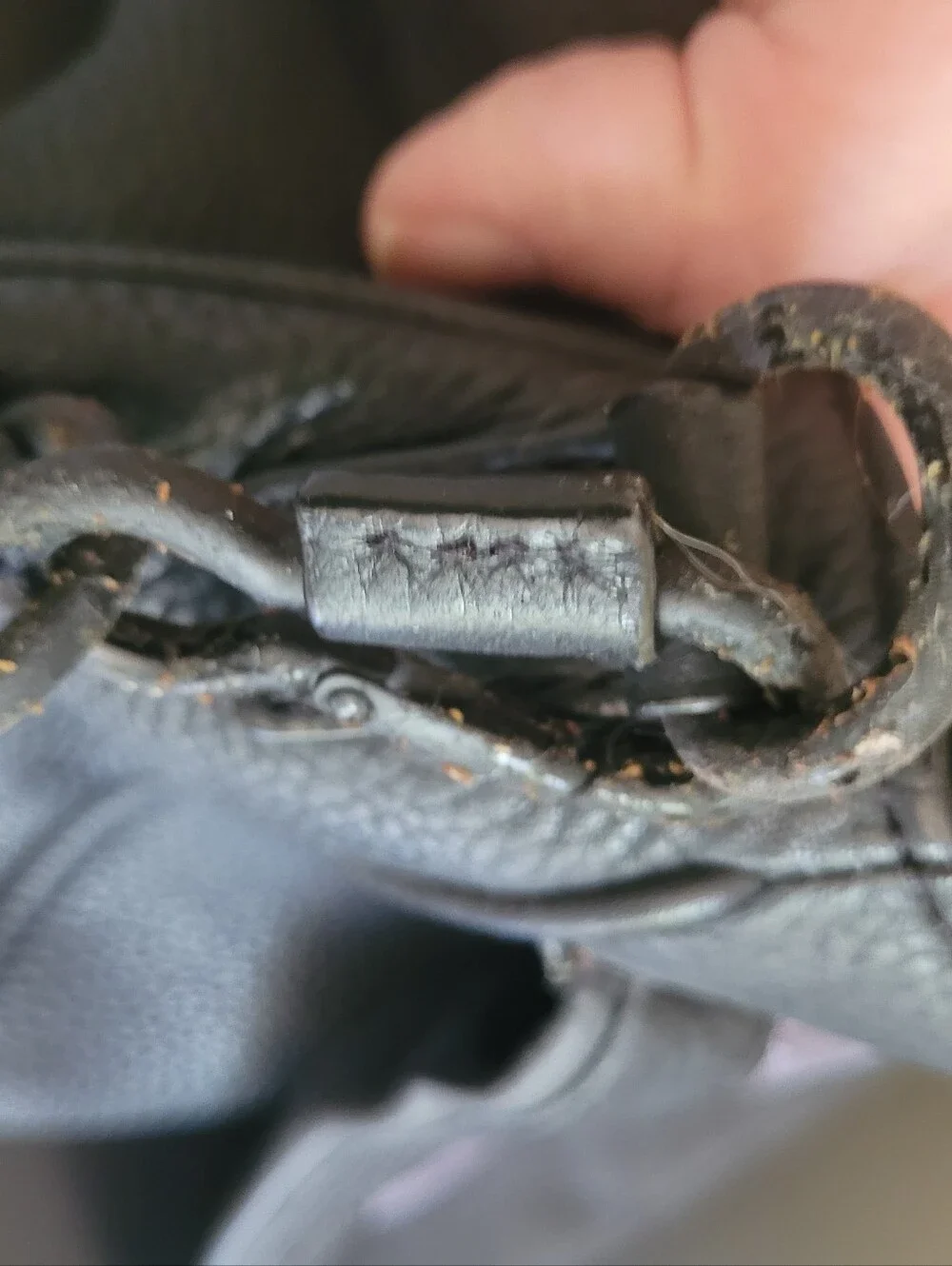 Marc Jacobs Black Leather Crossbody Bag